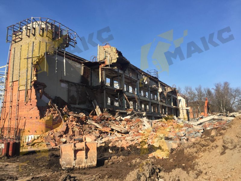 Демонтаж зданий и сооружений в Рязани и Туле