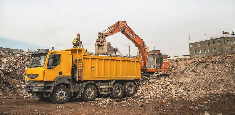 Вывоз строительного мусора в Рязани и Туле фото
