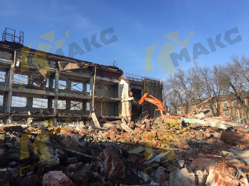 Демонтаж зданий и сооружений в Рязани и Туле фото