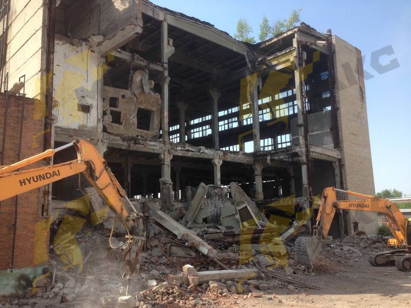 Демонтаж зданий и сооружений в Рязани и Туле
