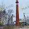 Демонтаж дымоходной трубы 40 метров в Рязани и Туле фото